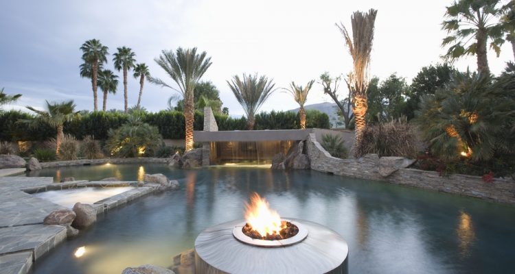 Swimming Pool With Custom Stone Work And Masonry - Dana Point CA